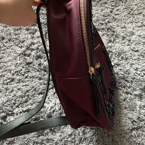 Kate Spade Maroon gemed backpack